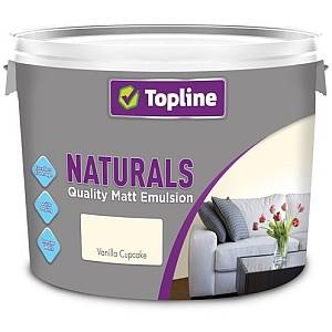 topline Naturals Matt Emulsion - 10 Litre