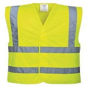 Portwest HI VIS BAND & BRACE VEST YELLOW