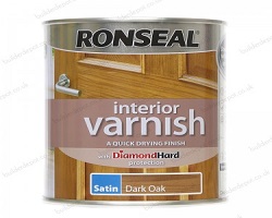 Ronseal Quick Drying Dark Oak Varnish 750ML