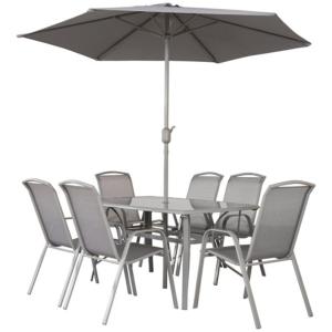 Vermont Napoli 6 Seater Rectangular Garden Furniture Set