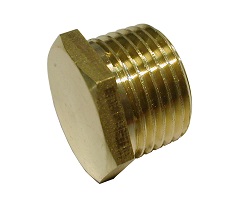 1" 074 Brass Plug