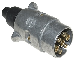 G2741 - Plug Aluminium 12V 7-Pin