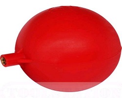 41/2" Red PVC Ballcock Float