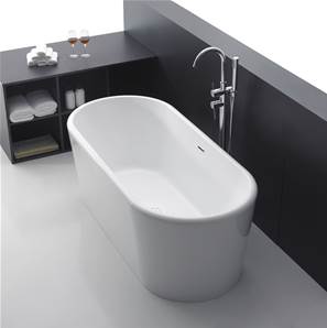 Apollo Free Standing Bath White - 1700 x 800 mm