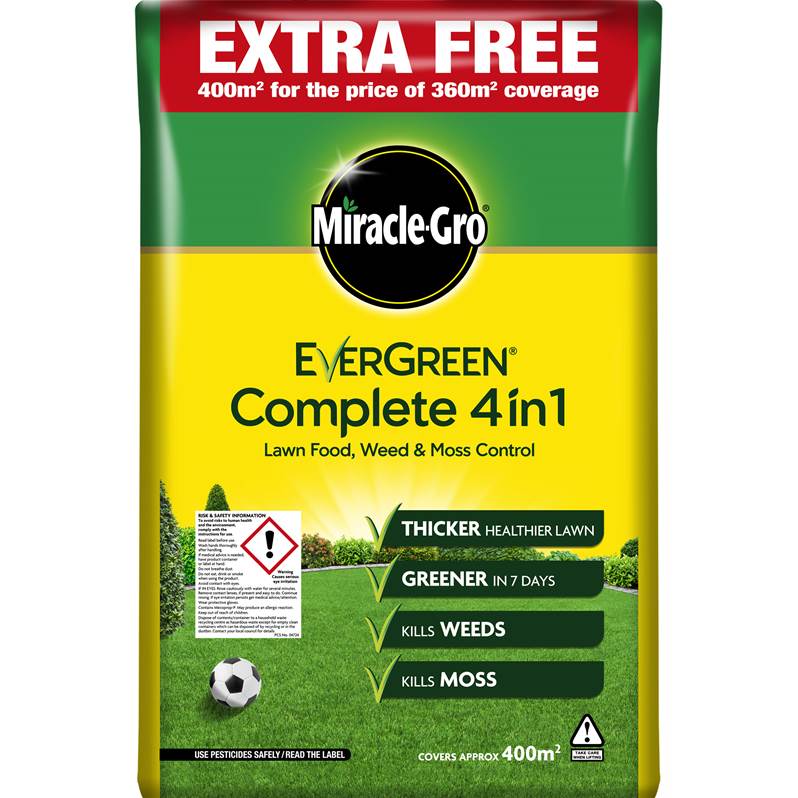 MiracleGro Evergreen Complete 4 in 1 14 kg