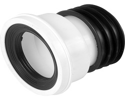 Straight Pan Connector 4"