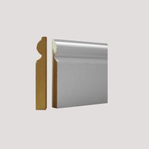 CANADIA WHITE MDF SKIRTING 118MM X 2.4 Metres
