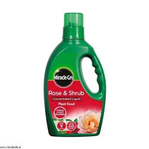 MIRACLE GRO ROSE AND SHRUB LIQUID PLANT FOOD 1L