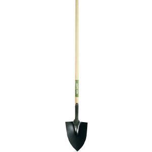 True Temper Darby Open Socket Long Handle Pointed Irish Shovel - 54''