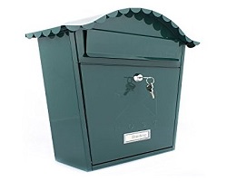 Burg Sterling Classic Green Post Box