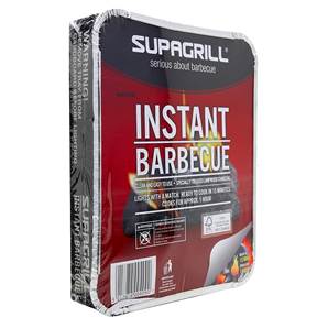 Supagrill Instant Disposable Barbecue Tray