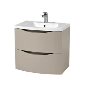 Sorriso Wall Hung Vanity Unit & Basin Natural - 60 cm