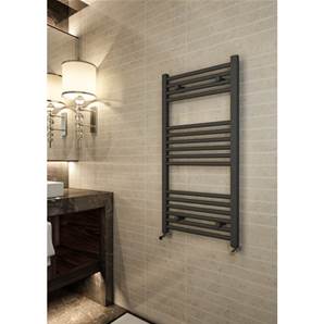 Wingrave Anthracite Towel Warmer - 1200 x 500 mm