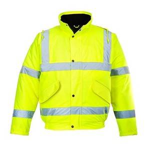 Portwest HI VIS BOMBER JACKET YELLOW