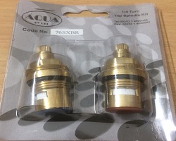 Aqua 1/4 Turn Tap Spindle Pair Pack