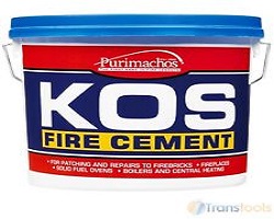 Kos Fire Cement Black 12.5KG