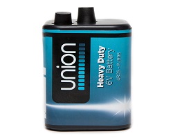 Union Zinc 6 Volt Battery