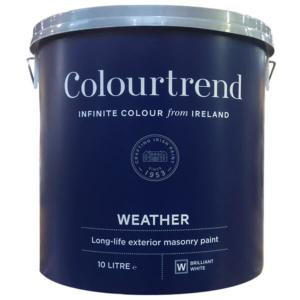 Colourtrend Weatherproof 10L White