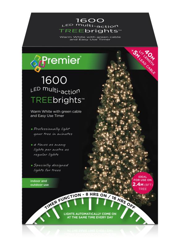 Premier 1600 Led Multi Action Treebrights Warm White