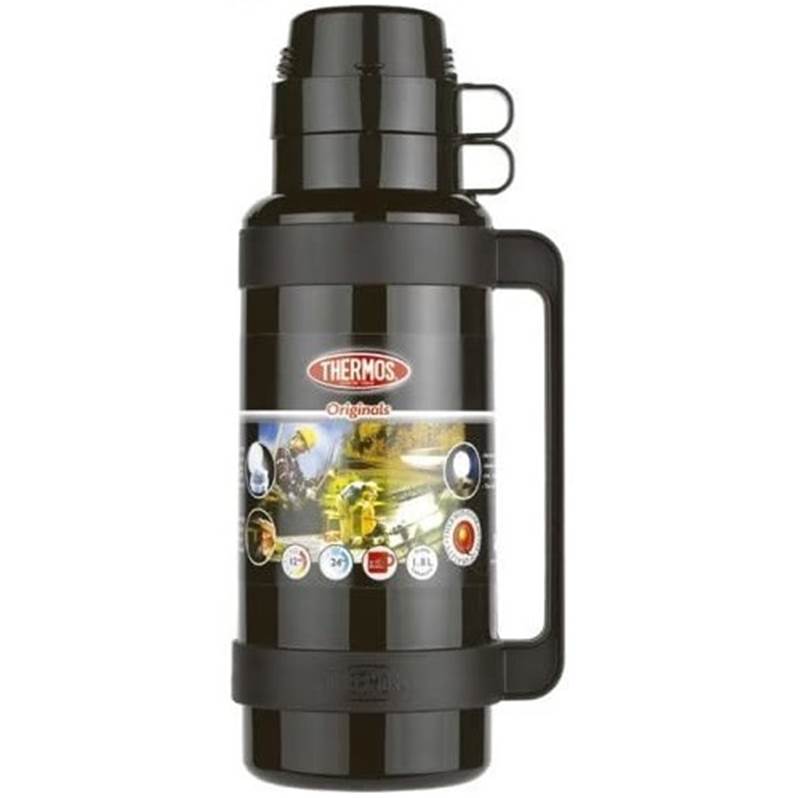 Premier Flask Thermos Black 1.8 Litre