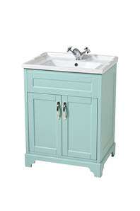 Woodbridge Floor Standing Unit & Washbasin Jade - 60 cm