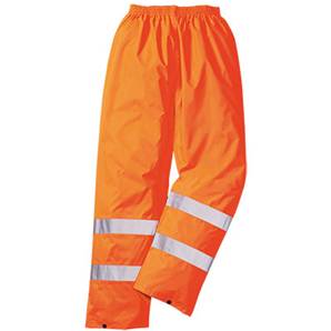 Portwest HI VIZ TRAFFIC TROUSERS ORANGE