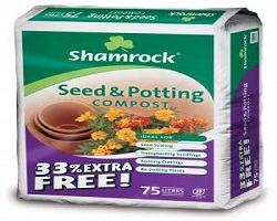 Shamrock Seed & Potting Compost 56L + 33%
