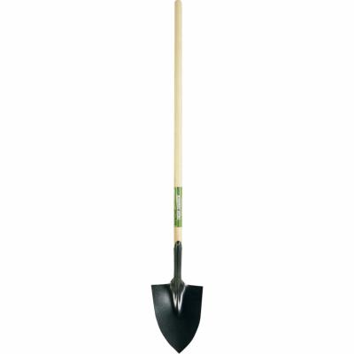 True Temper Darby Open Socket Long Handle Pointed Irish Shovel - 54''