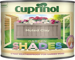 Cuprinol Garden Shades Wood Preservative Muted Clay 1L