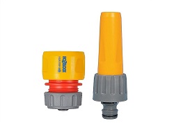 Hozelock Hose Nozzle & Waterstop Connector 22928