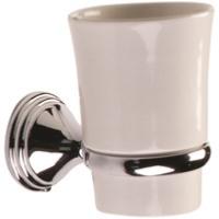 Tema Arno Tumbler Holder with Ceramic Tumbler - Chrome