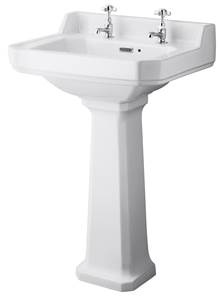 Cashel Washbasin 2 Taphole - 56 cm