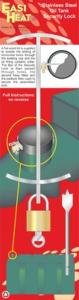 EASI PLUMB OIL TANK SECURITY LOCK