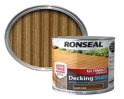 Ronseal Ultimate Decking Stain Dark Oak 2.5L