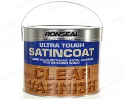 Ronseal Satin Clear Varnish 2.5L