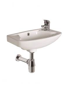 Strata Clockroom Washbasin 1 Taphole - 46 cm