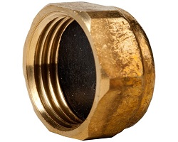 1/2" 372 Brass End Cap