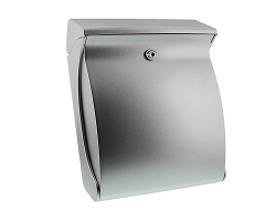 Burg Swing Silver Post Box