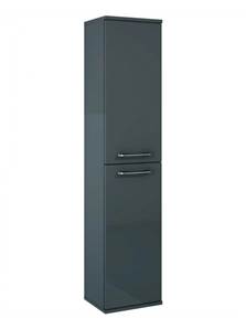 Gloss Grey Wall Column - 30 cm