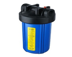 10" X 3/4" Blue Water Filter Housing