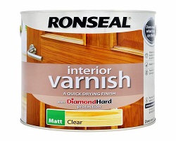 Ronseal Quick Drying Matt Clear Varnish 250ML