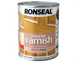 Ronseal Quick Drying Gloss Clear Varnish 250ML
