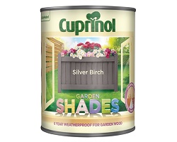 Cuprinol Garden Shades Wood Preservative Silver Birch 1L