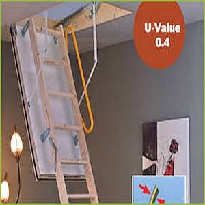 POLAR EXTREME LOFT LADDER 1200X600