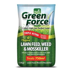 Greenforce Lawn Feed, Weed & Mosskiller - 15kg