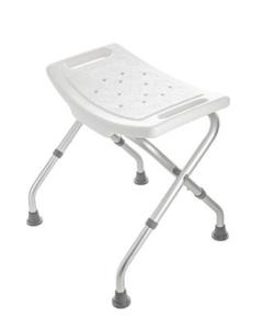 FOLDING BATH/SHOWER BENCH HEIGHT ADJUSTABLE L/PLUS