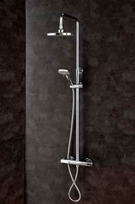 Deanna Thermostatic Shower & Rainhead Round