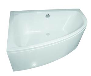 Maya Left Hand Offset Corner Bath - 1550 x 1000 mm