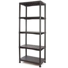 TAYG PLASTIC SHELVING BLACK - 1.8M