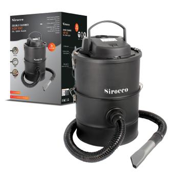 SIROCCO DOUBLE CHAMBER 3 FILTER ASH VACUUM - 25 L
